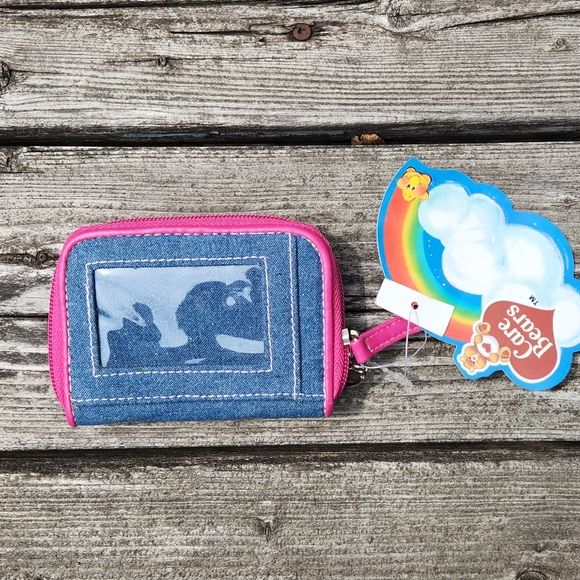 NWT VINTAGE Care Bears Denim Jean Wallet RARE 2004 - Picture 4 of 11